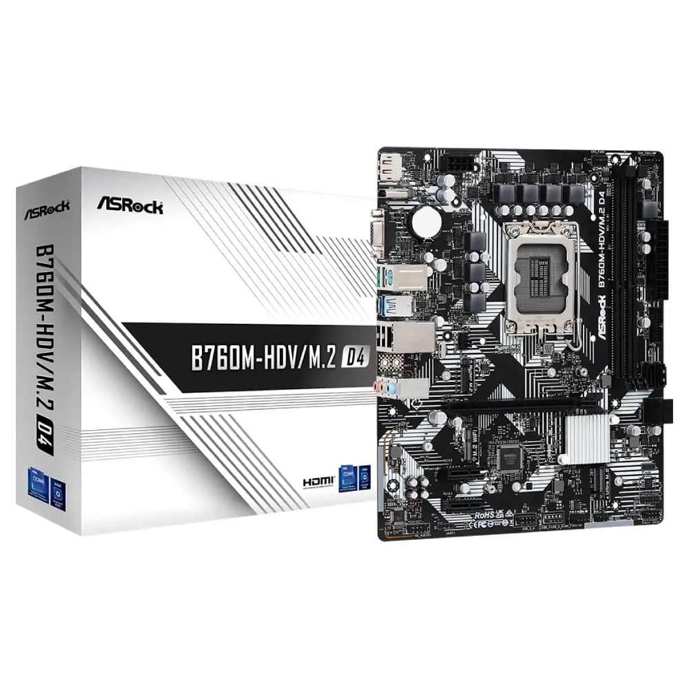 ASROCK B760M-HDV/M.2 D4 Matična ploča