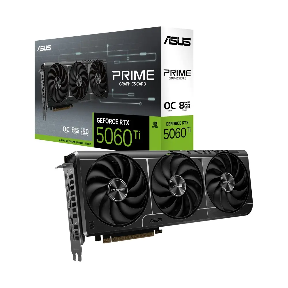 ASUS Prime GeForce RTX 5060 Ti OC Edition 8GB