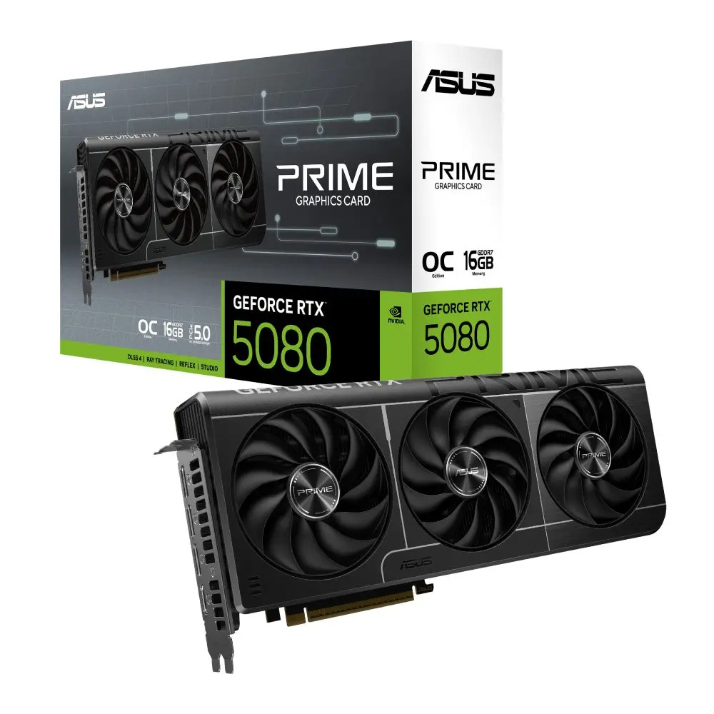 ASUS PRIME GeForce RTX 5080 OC Edition 16GB GDDR7 256-bit PRIME-RTX5080-O16G Grafička karta