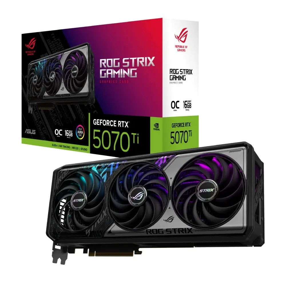 ASUS ROG Strix GeForce RTX 5070 Ti 16GB GDDR7 OC Edition