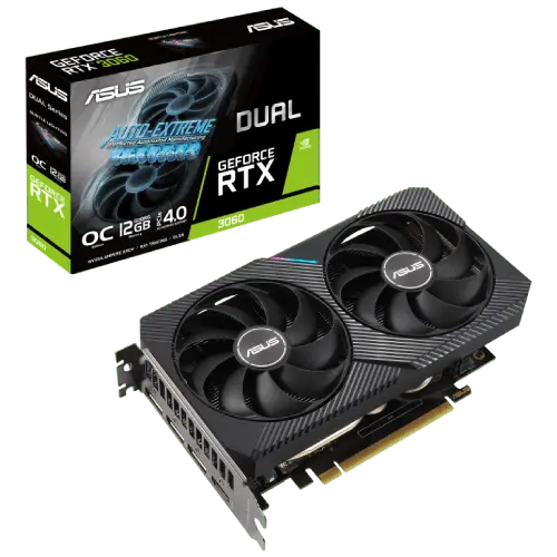 ASUS RTX 3060 Dual OC V2 LHR 192-bit DUAL-RTX3060-O12G-V2