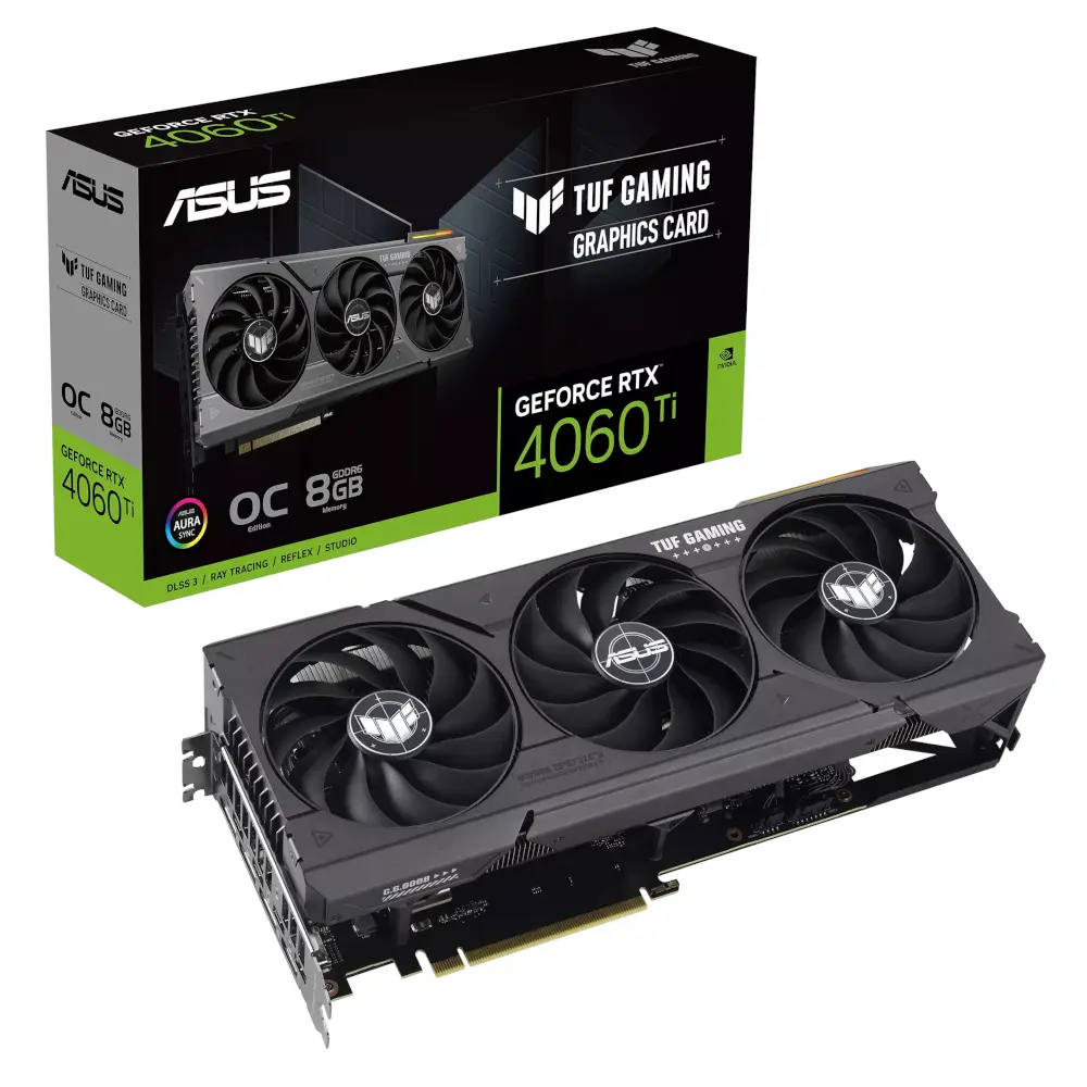 ASUS TUF Gaming GeForce RTX 4060 Ti OC GDDR6 128-bit TUF-RTX4060TI-O8G-GAMING Grafička karta