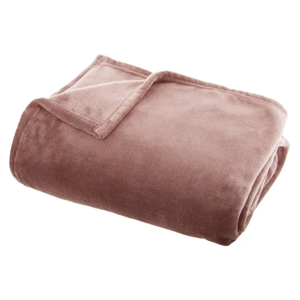 ATMOSPHERA Flanel Ćebe Roze 150 x 125 cm