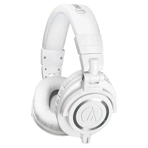 AUDIO-TECHNICA Žične slušalice ATH-M50x (Bele)