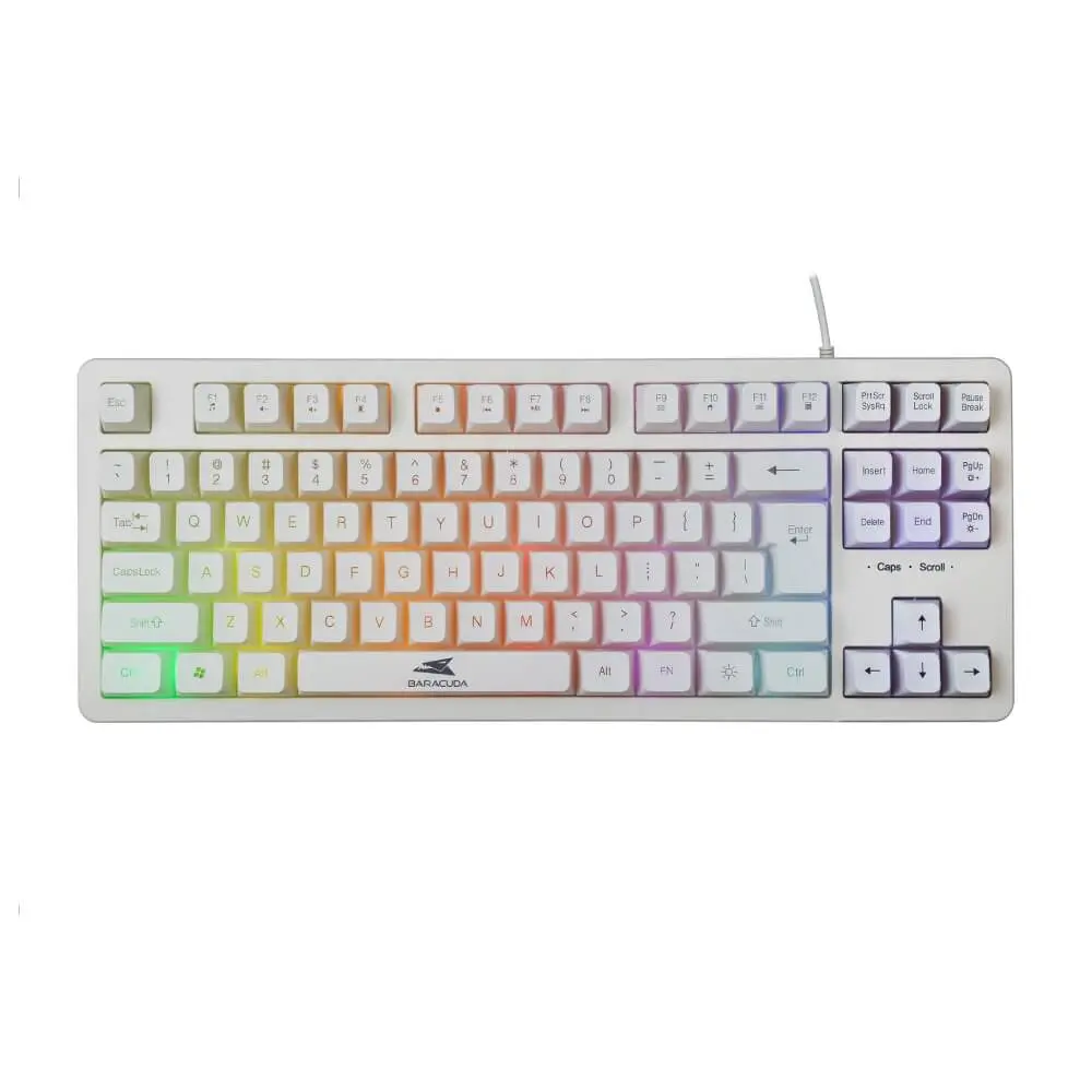 BARACUDA Krill White US BGK 01114 Žična tastatura
