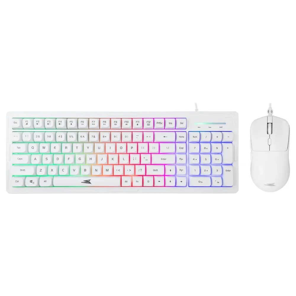 BARACUDA Orca BGC US White Set tastatura i miš