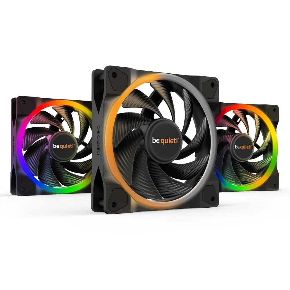 BE QUIET! Light Wings 120mm PWM High-Speed Triple-Pack BL077 Ventilatori