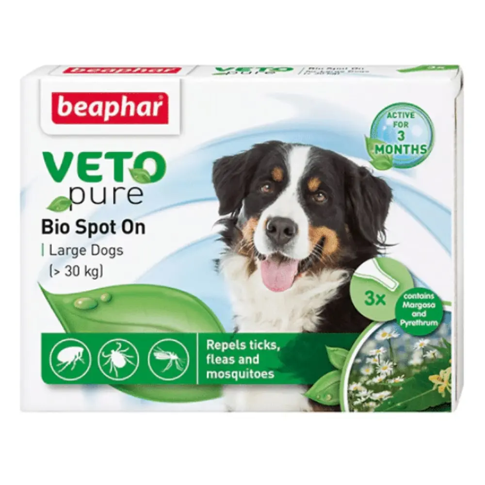 BEAPHAR Vetopure Bio Spot On Dog L (>30 kg) Preparat protiv insekata za pse