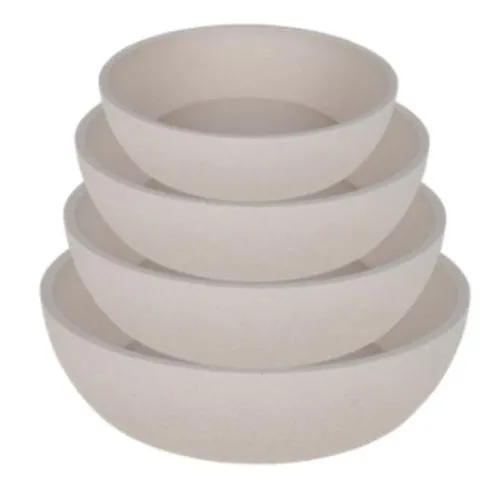 BESTA Orb Bambus Činija za pse Bela 1550 ml