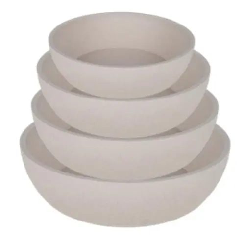 BESTA Orb Bambus Činija za pse Bela 550 ml