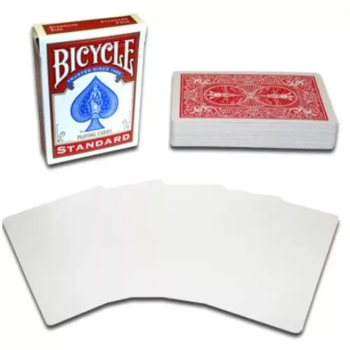 BICYCLE Blank Face Karte