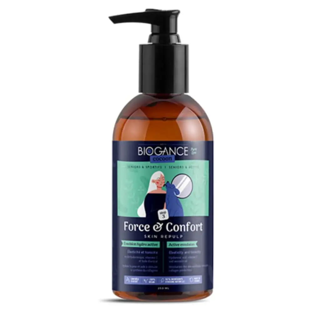 BIOGANCE Cocoon Force & Confort Skin Active Emulsion For Senior And Active Dogs 250 ml