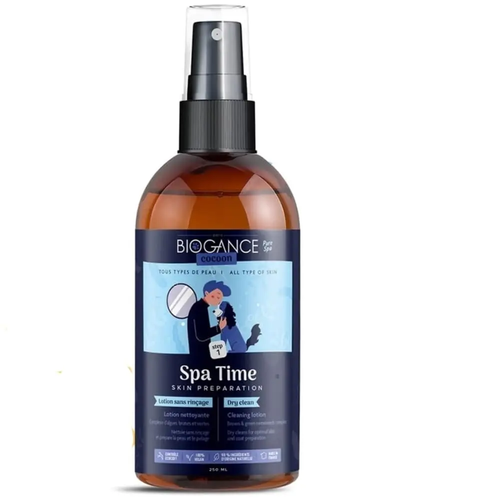 BIOGANCE Cocoon Spa Time Skin Preparation Dry Lotion For All Type Of Skin 250 ml