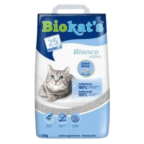 BIOKAT'S Bianco Attracting Posip za mačke 5 kg