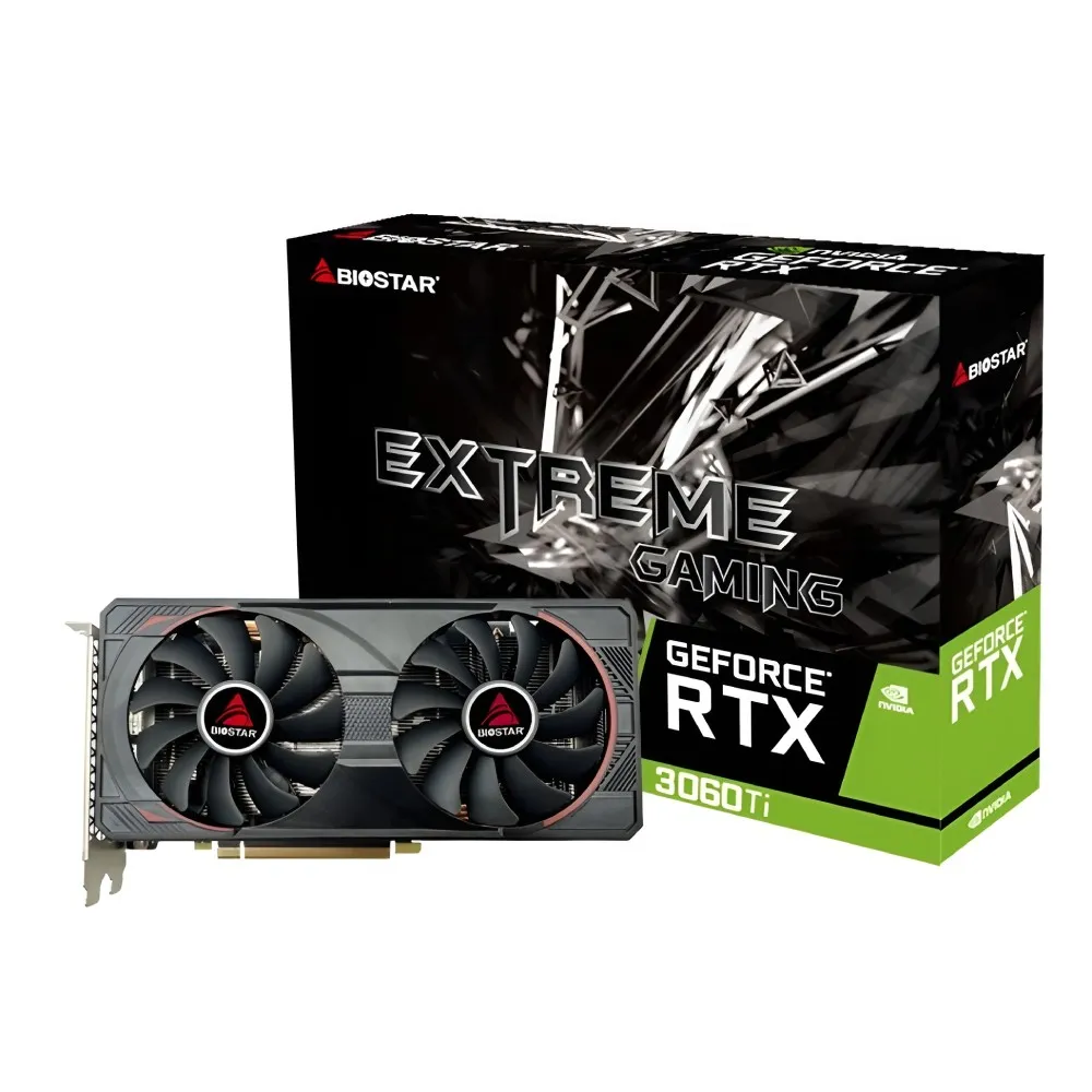 BIOSTAR Extreme Gaming GeForce RTX 3060Ti 8GB GDDR6
