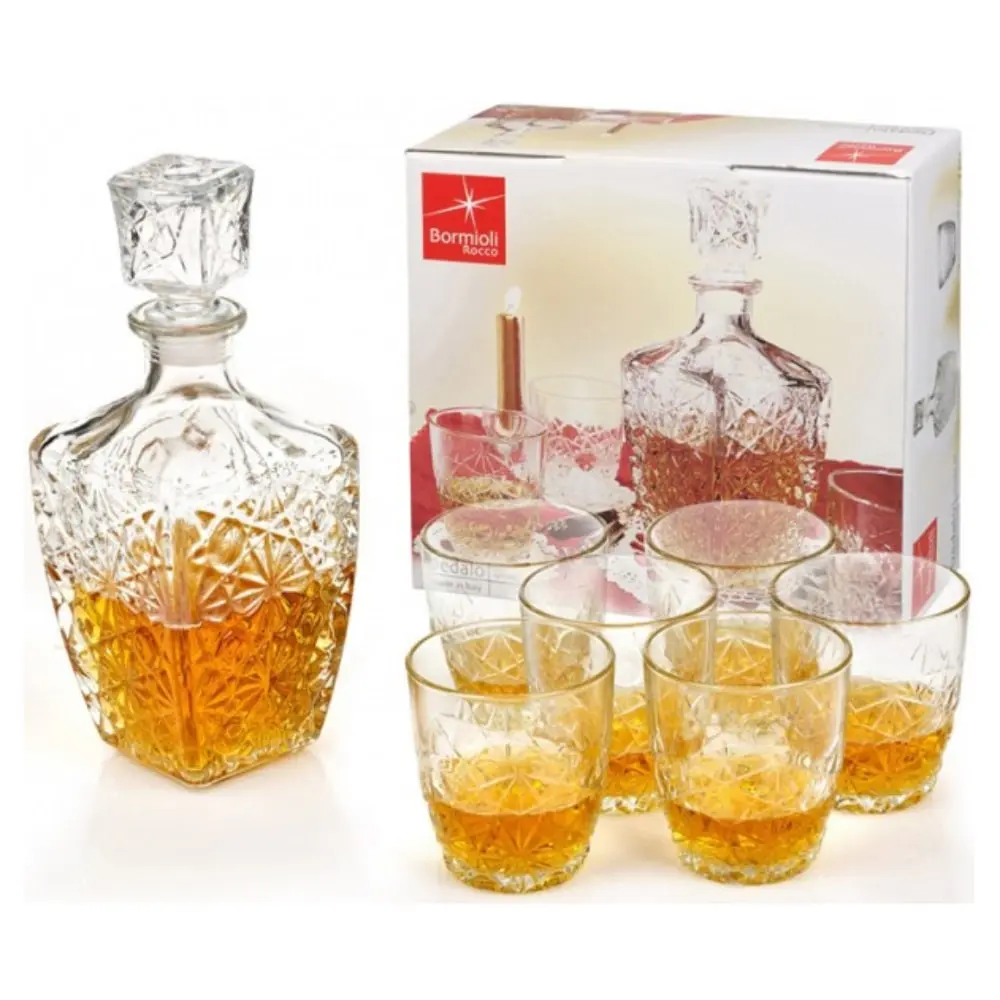BORMIOLI ROCCO 226040 Dedalo 7/1 Viski set