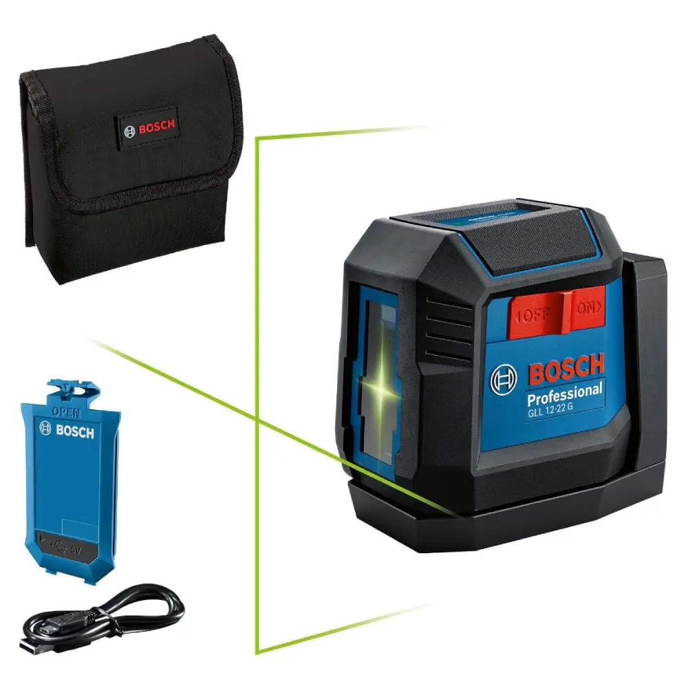 BOSCH 0601065321 GLL 12-22 G Linijski laser, 12 m; Li-ion 3.7 V