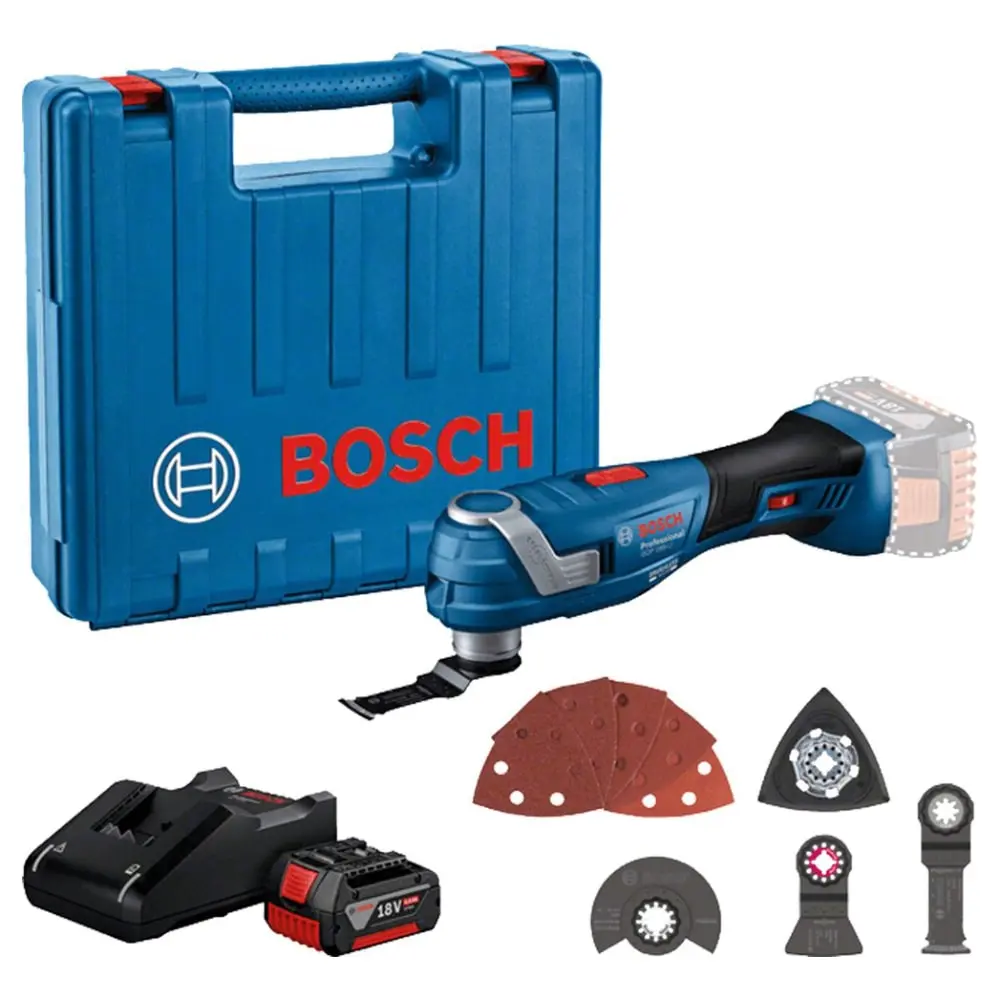 BOSCH 06018G2021 GOP 185-Li renovator Akumulatorski višenamenski alat; 1 x 4.0 Ah