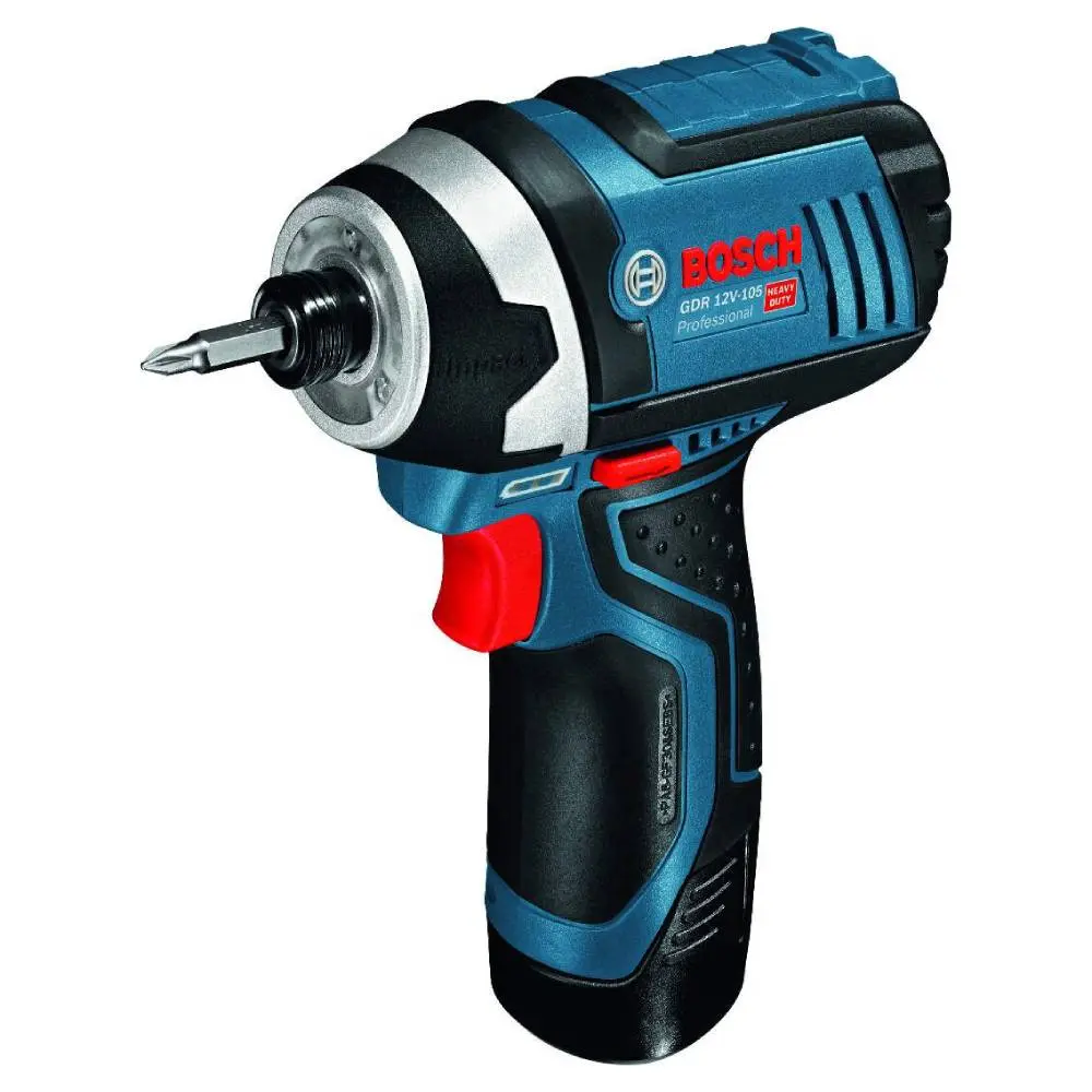 BOSCH 06019A6977 GDR 12V-105 Akumulatorski udarni odvrtač + 2x2.0Ah Akumulator + L-BOXX Kofer