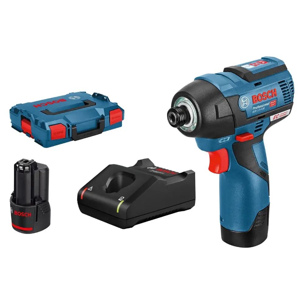 BOSCH 06019E0005 GDR 12V-110 Akumulatorski udarni odvrtač; 2 x 3 Ah