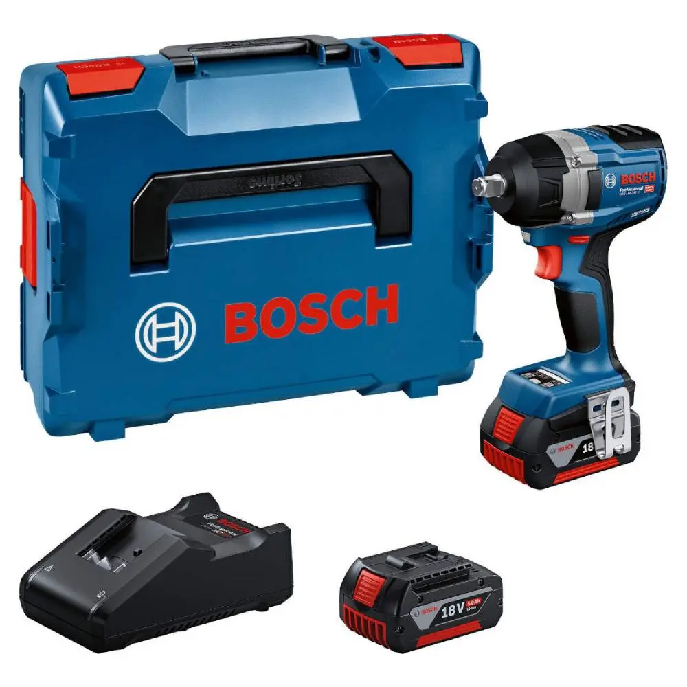 BOSCH 06019L9003 GDS 18V-750 C Akumulatorski udarni odvrtač + 2x5.0Ah Akumulator + Punjač + L-BOXX 136 Kofer