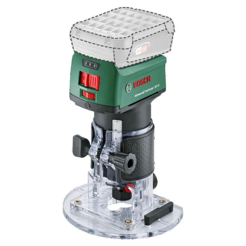 BOSCH 06039D5000 AdvancedTrimRouter 18V-8 Akumulatorska glodalica SOLO
