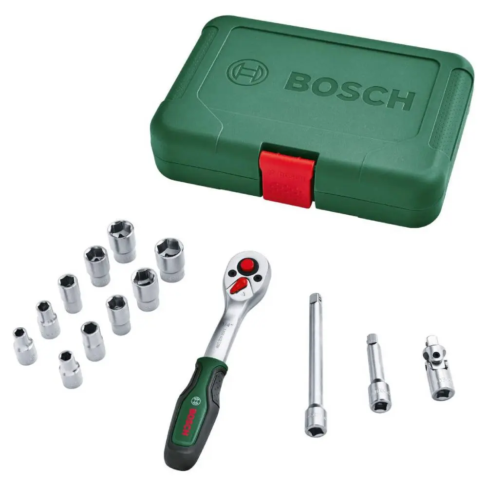 BOSCH 1600A02BY0 Set adaptera za nasadni ključ, 14 kom