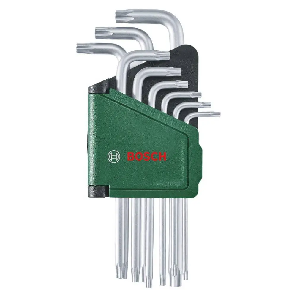 BOSCH 1600A02Z9C 9-delni set dugih šestougaonih odvrtača/ključeva