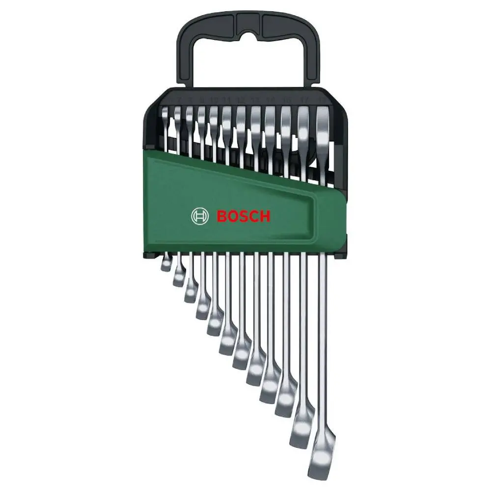 BOSCH 1600A02Z9D 12-delni set kombinovanih okasto/viljuškastih ključeva