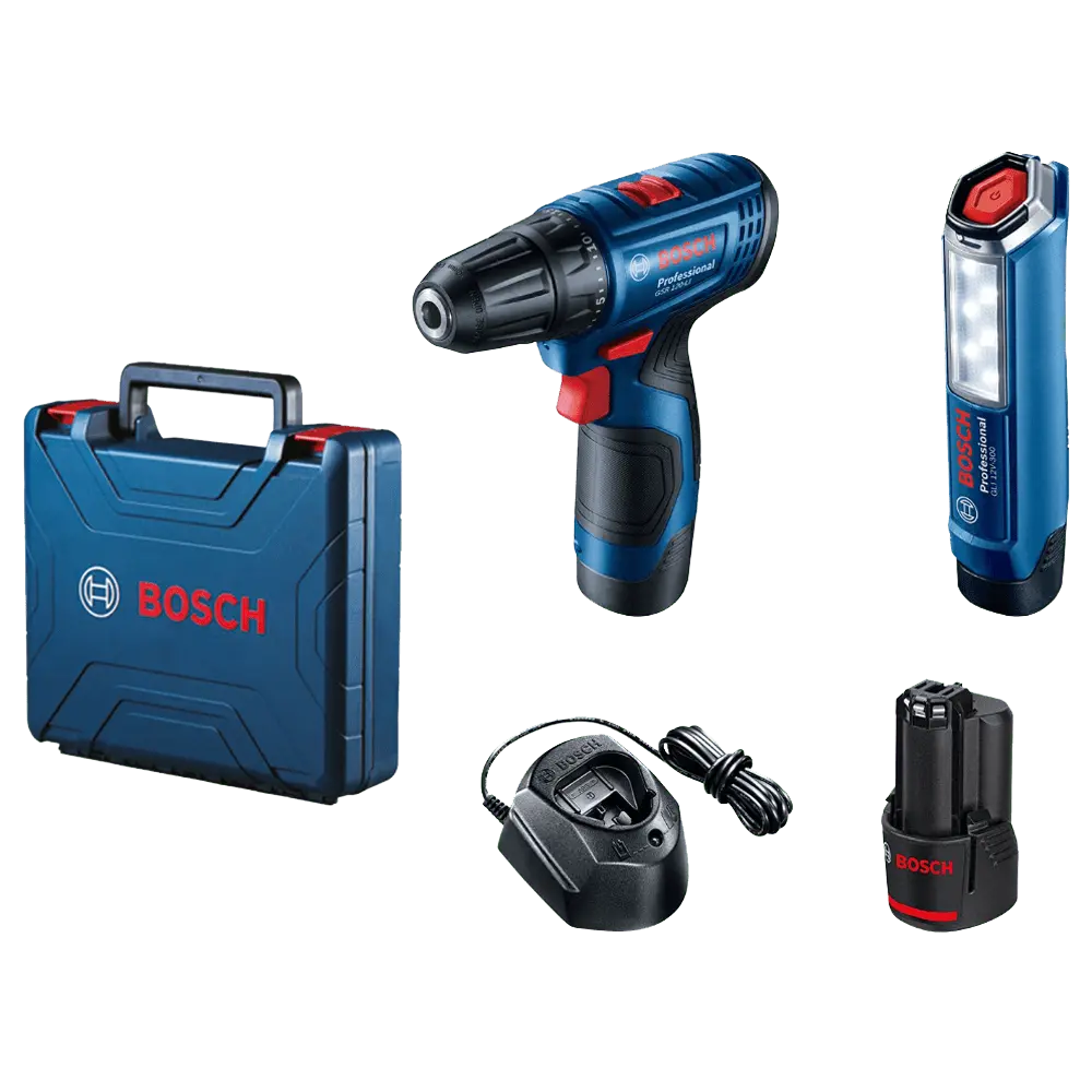 BOSCH GSR 120 + GLI12V-300 Set 06019G8004  Akumulatorska bušilica - odvrtač