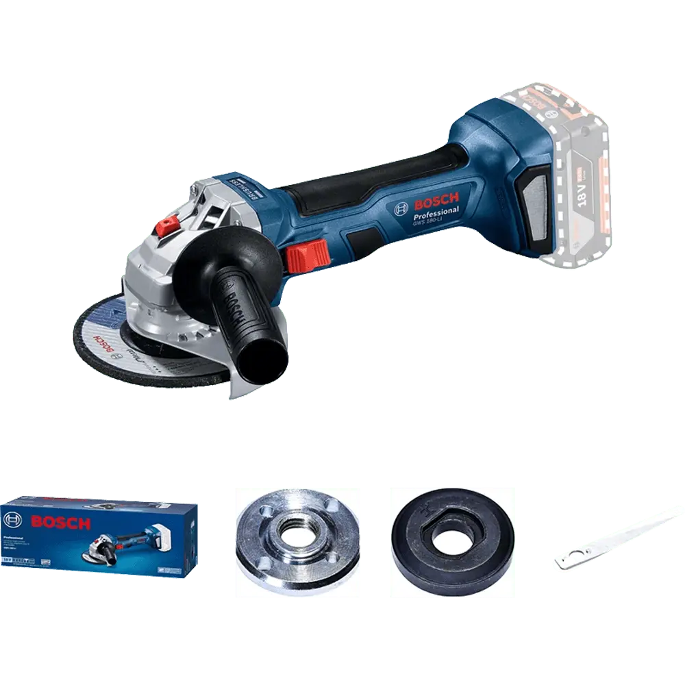 BOSCH GWS 180-LI PROFESSIONAL 06019H9022 Akumulatorska ugaona brusilica