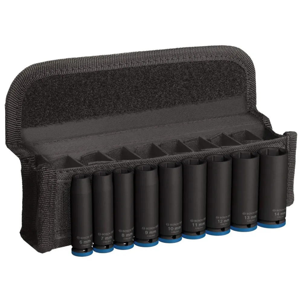 BOSCH PRO Impact Socket 6-14mm NK1/4