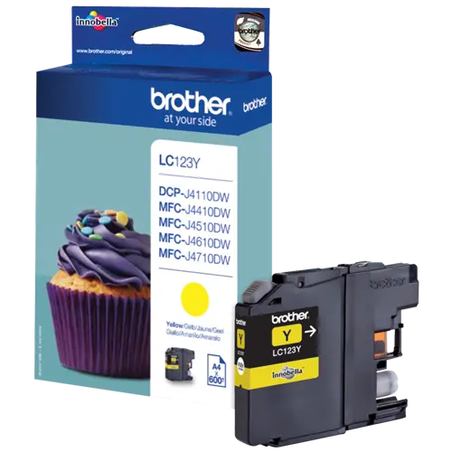 BROTHER Kertridž LC123Y