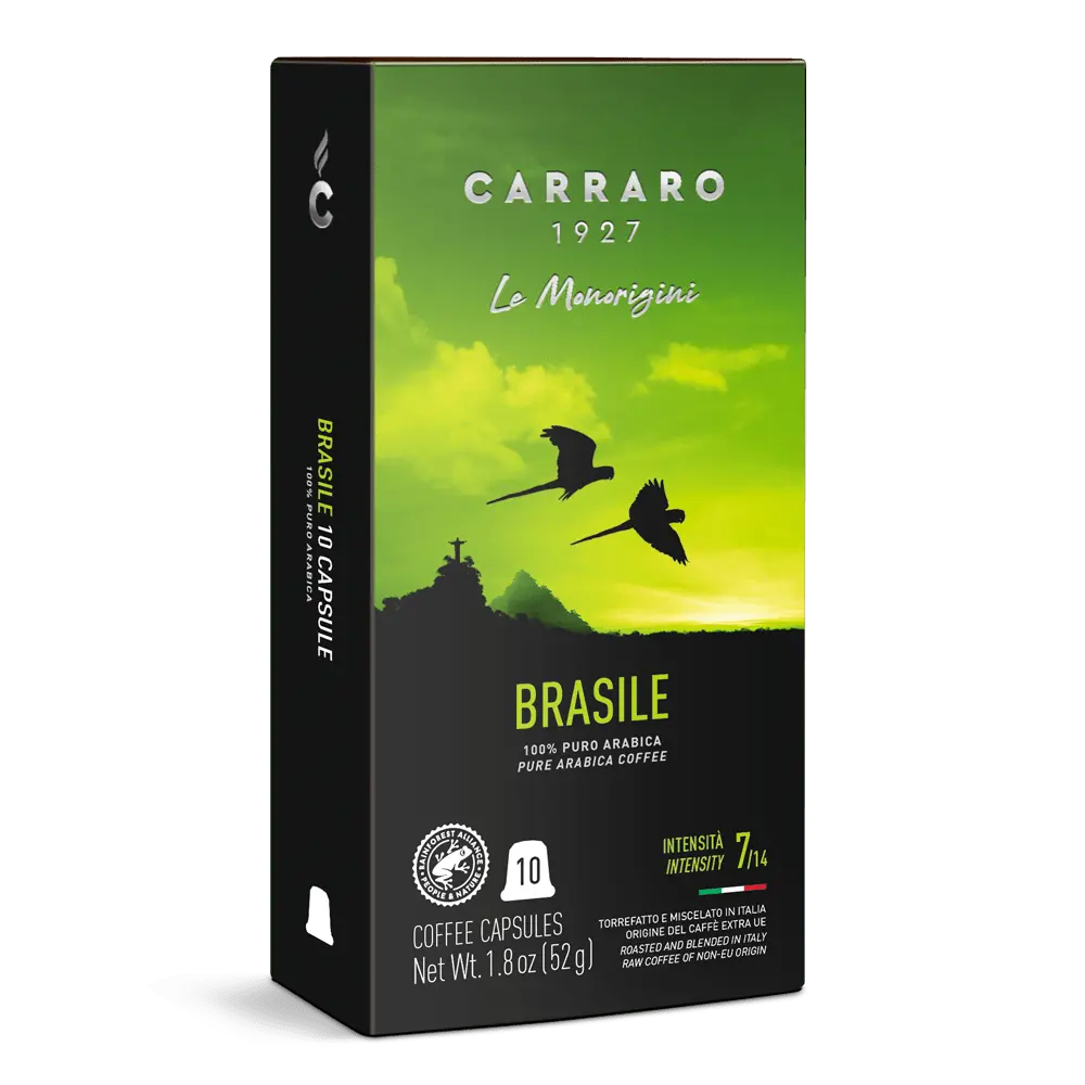 CAFFE CARRARO S.P.A Arabica Origin Brasile Nespresso capsula Kafa