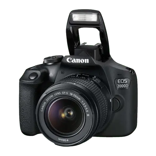 CANON EOS 2000D (Crna) + 18-55mm 3.5-5.6 III
