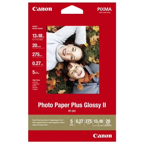 CANON foto papir Plus Glossy II PP-201 5 x 7"