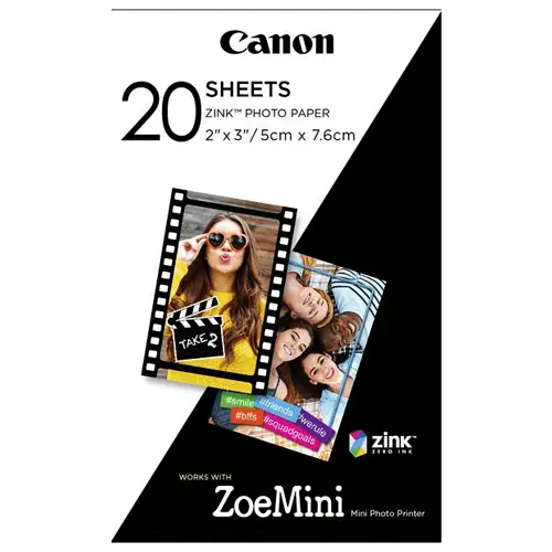 CANON Foto papir Zoemini Zink ZP-2030 20kom