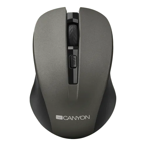 CANYON Bežični miš CNE CMSW1G (Crno Sivi)