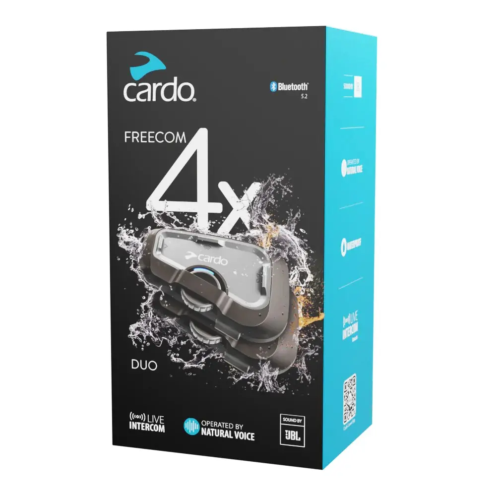 CARDO Freecom 4X Duo Bluetooth Headset Komunikator