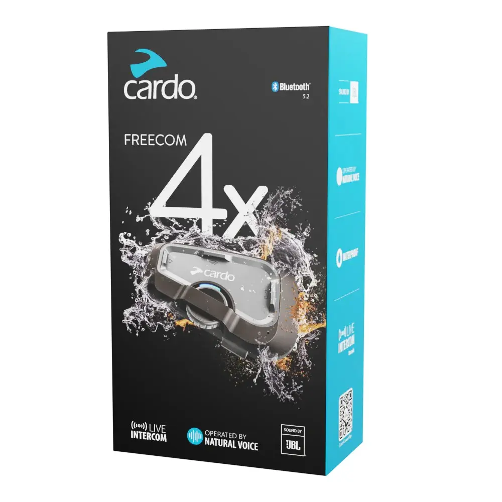 CARDO Freecom 4X Single Bluetooth Headset Komunikator