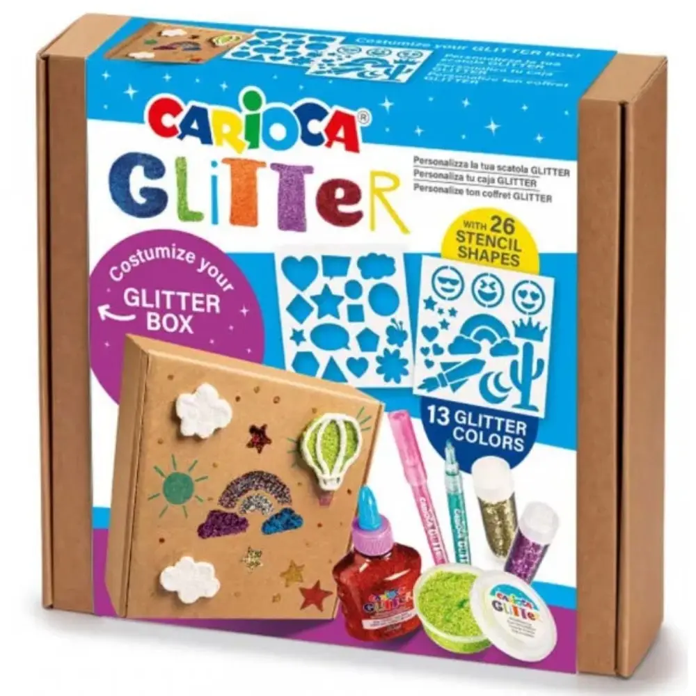 CARIOCA 42191 Lepak Gliter Set sa šljokicama