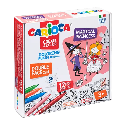CARIOCA flomaster set MAGICAL PRINCES 42941