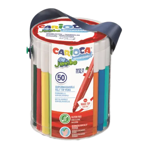CARIOCA Flomasteri Jumbo 1/50