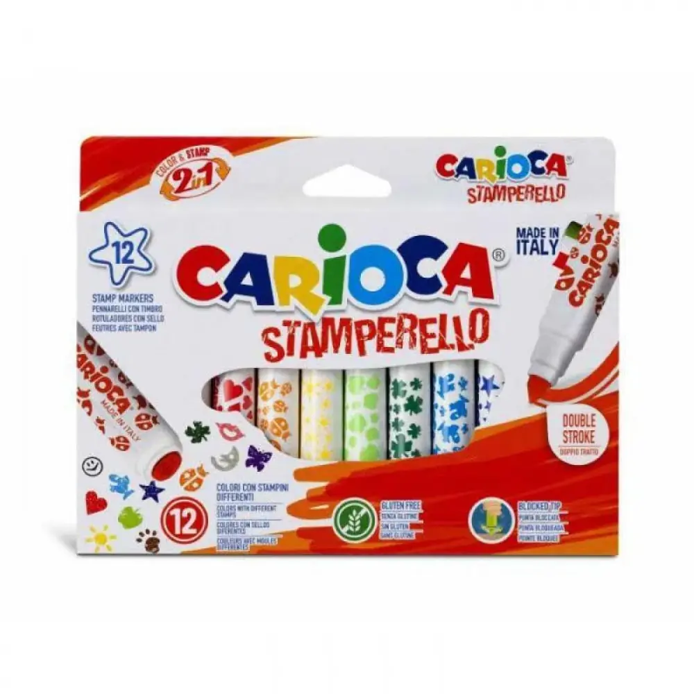 CARIOCA Stamparello 42240 Flomasetri pečati 1/12