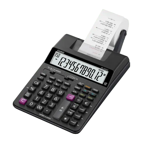 CASIO Računska mašina sa 12 cifara HR-150RCE + kabl (Crna)