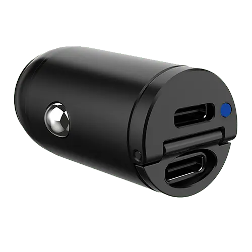 CELLY CCMINI2USBCBK USB-C 30W (Crni) Auto punjač