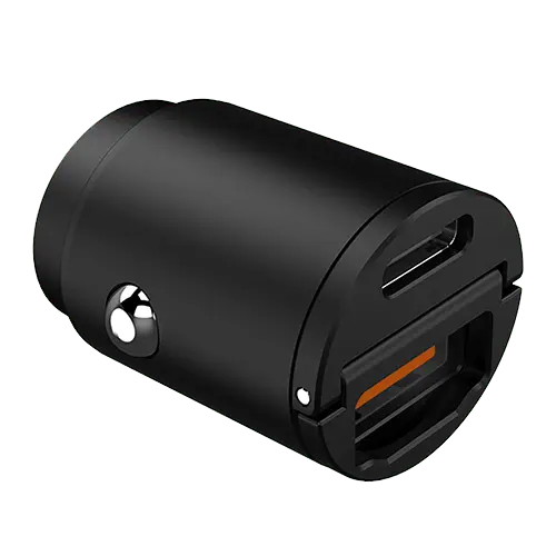 CELLY CCMINIUSBUSBC USB-A na USB-C 30W (Crni) Auto punjač