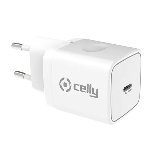 CELLY TC1USBC30WWH USB-C 30W (Beli) Adapter