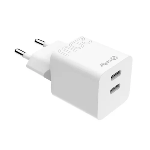 CELLY TC2USBC20WWHH USB-C 20W (Beli) Adapter