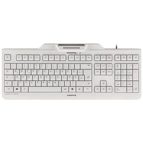 CHERRY KC-100SC YU-SRB Bela Žična tastatura